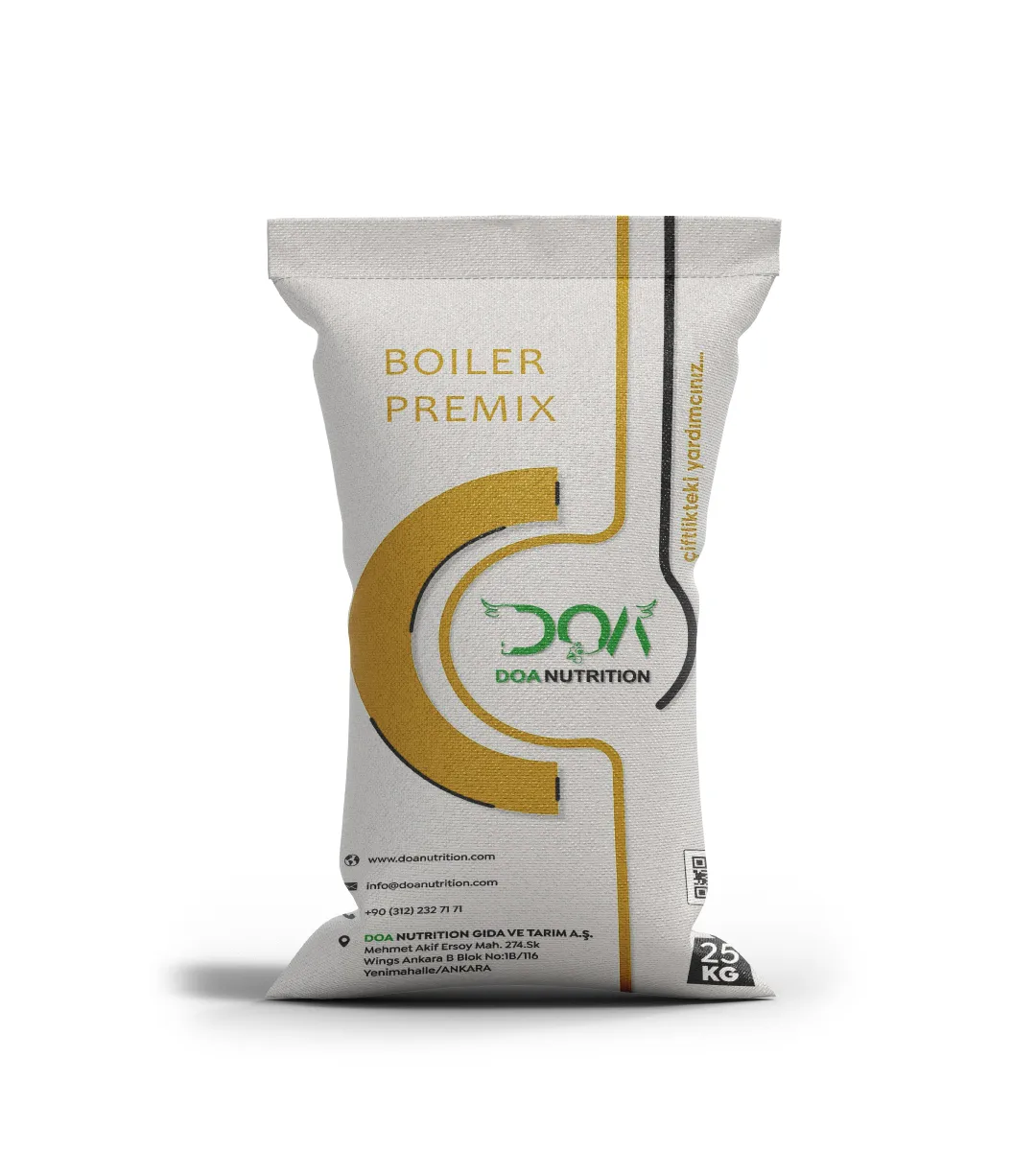 Broiler Premix – Vitamin & Mineral Concentrate for All Growth Stages – doanutrition Turkey ad photo