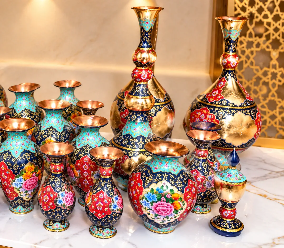 حرف يدوية زخرفية صورة أعلان 